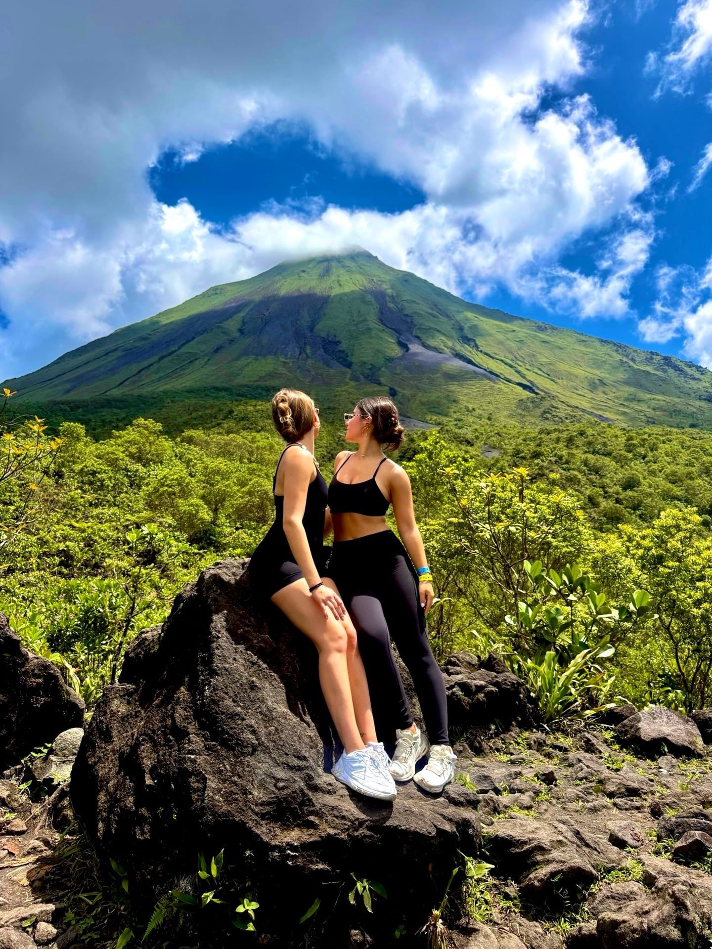 Foto di un visitatore del tour di Vulcão Arenal